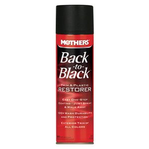 Mothers Naturally-Black Trim/Plastic Restorer-Aerosol
